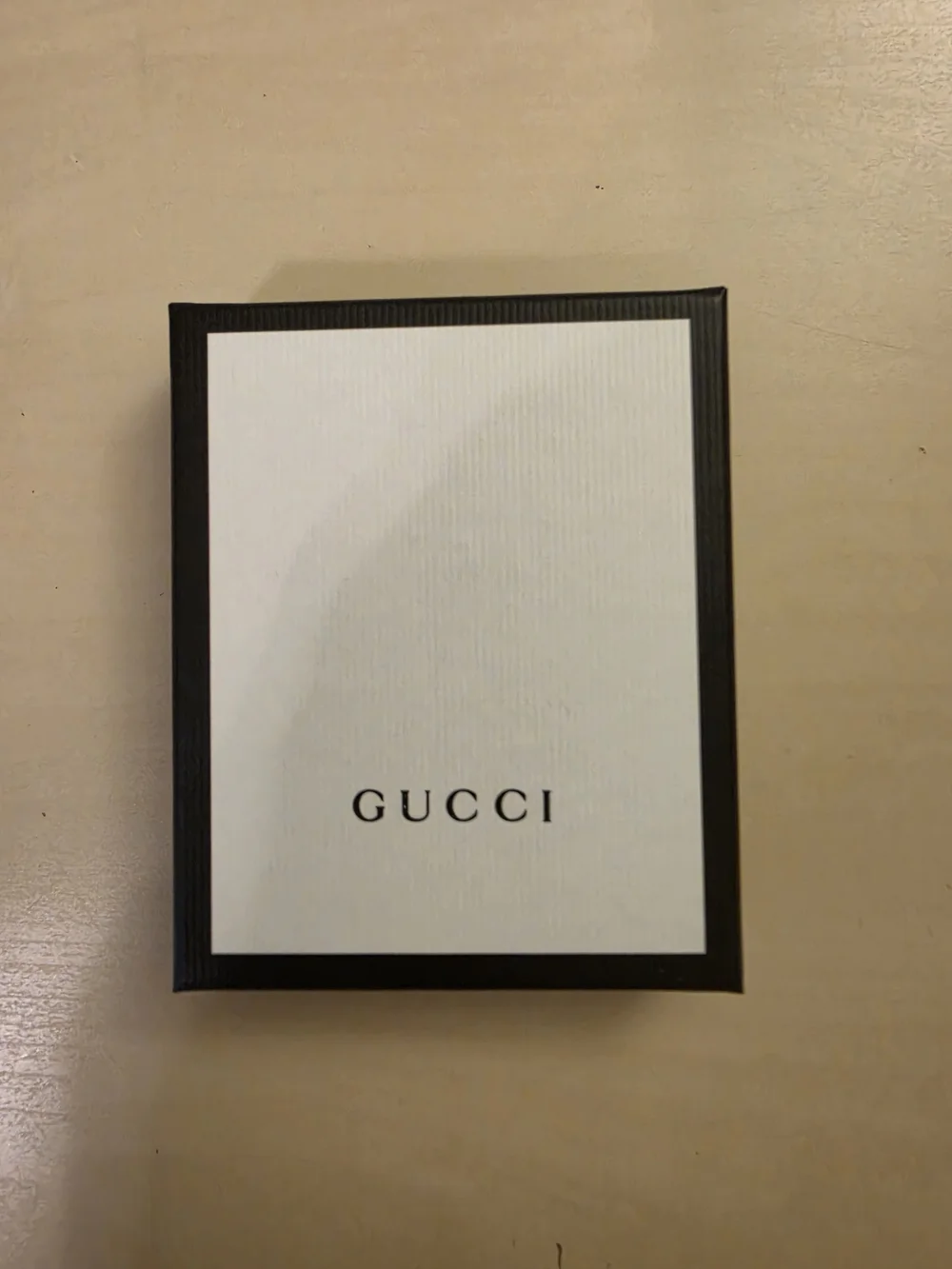 GUCCI White and Black Empty Box